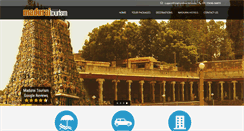 Desktop Screenshot of maduraitourism.com